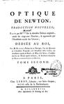 Optique de Newton, traduction nouvelle