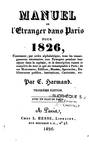 Manuel de l'étranger dans Paris pour 1826 (...)
