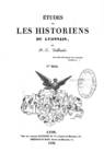 Etudes sur les historiens du Lyonnais