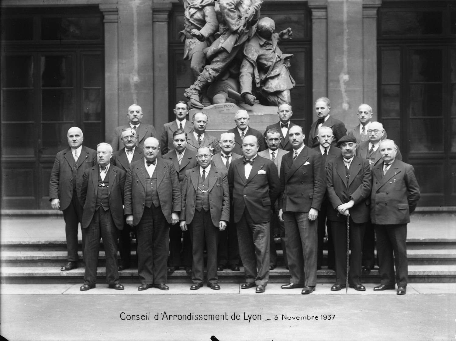 [Conseil d'arrondissement de Lyon, 3 novembre 1937]