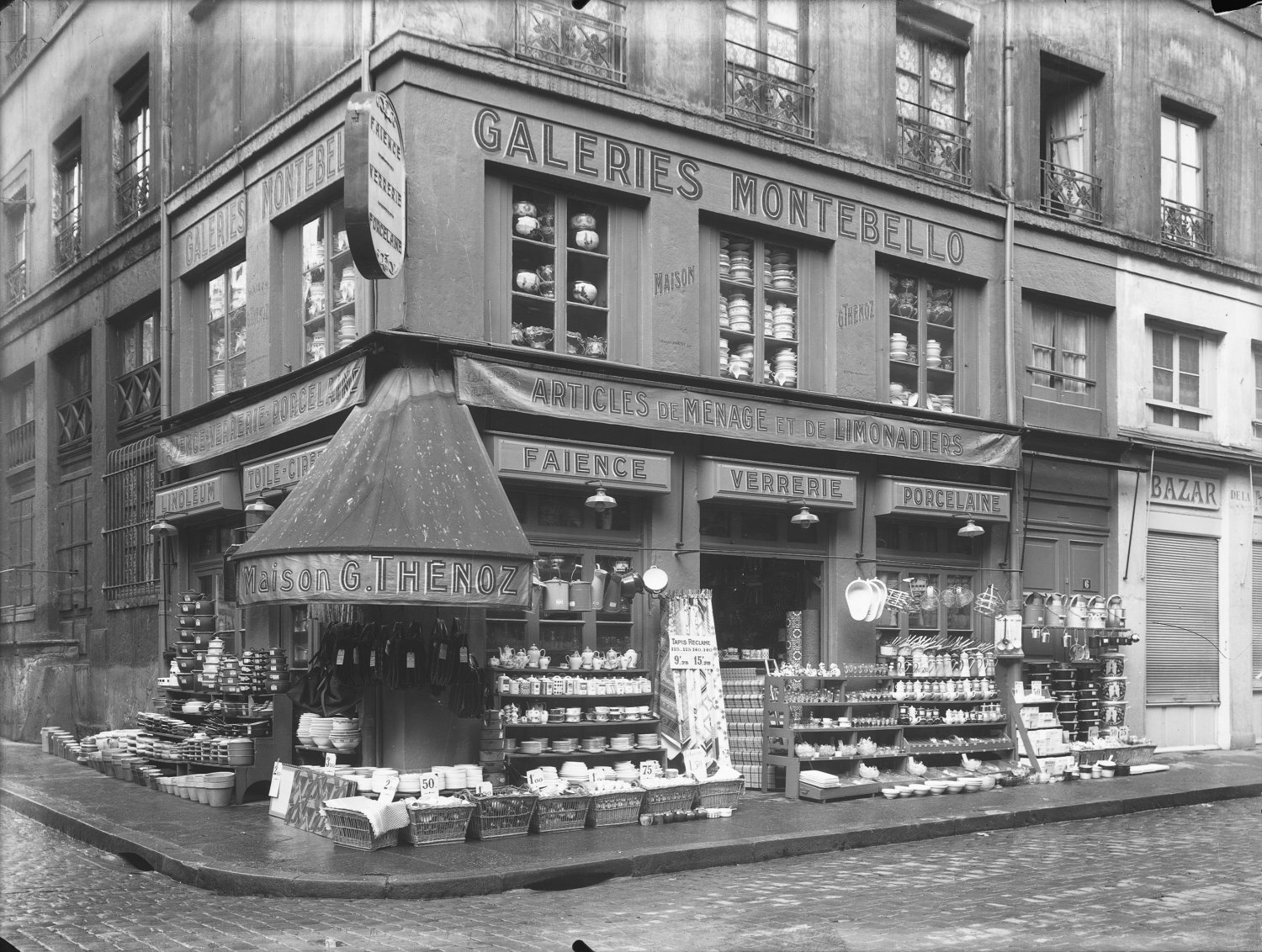 [Maison G. Thénoz (Galeries Montebello), magasin d'articles de ménage]