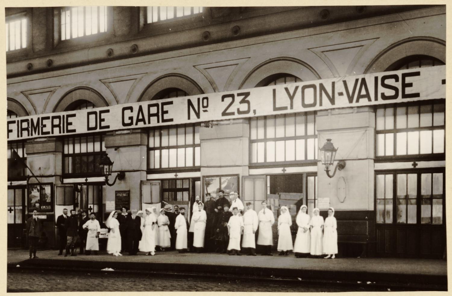 [Ancienne gare de Vaise : infirmerie de gare n°23, Lyon-Vaise]