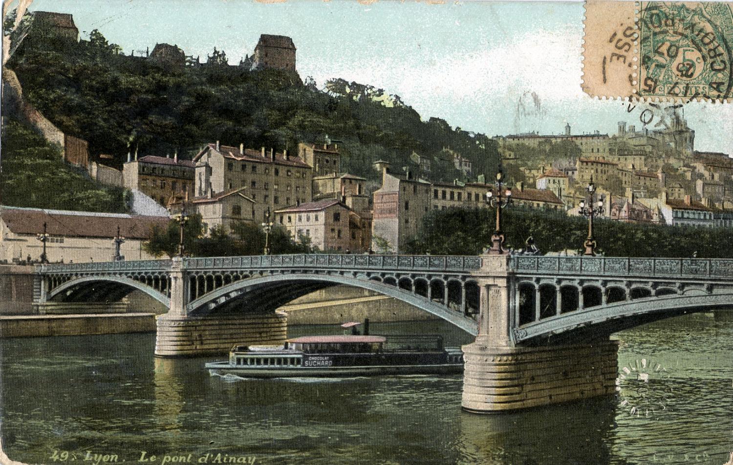 Lyon : Le Pont d'Ainay 