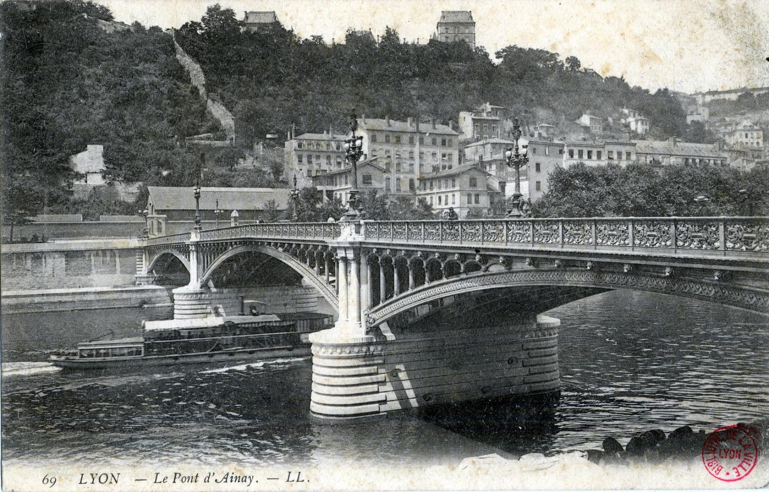 Lyon. - Le Pont d'Ainay