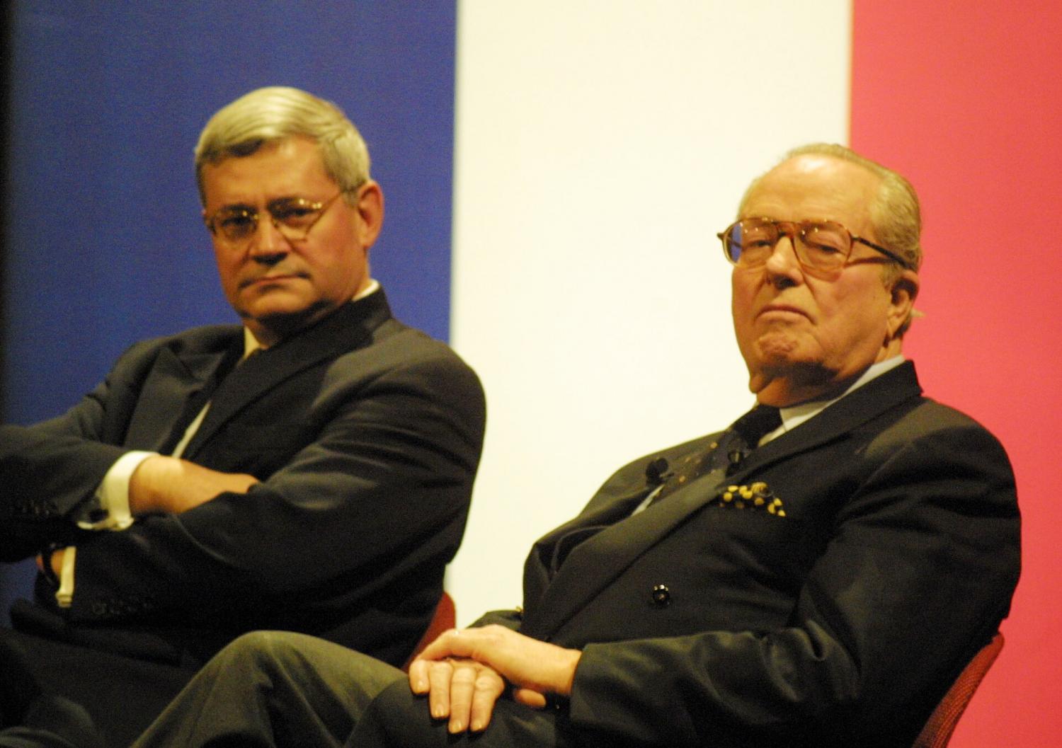 [Meeting du Front national avec Jean-Marie Le Pen à la Cité internationale]