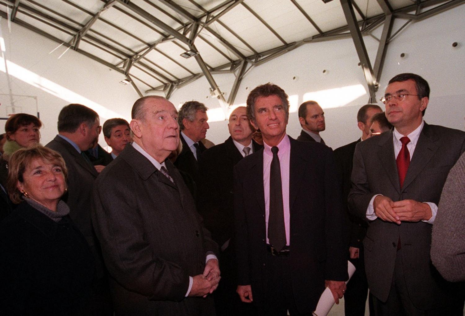 [Inauguration de l'ENS-Lettres par Jack Lang et Raymond Barre]