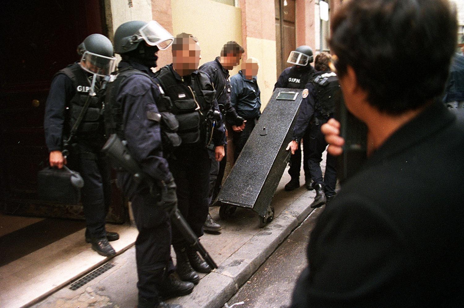 [Intervention du GIPN, rue du Garet, à Lyon]