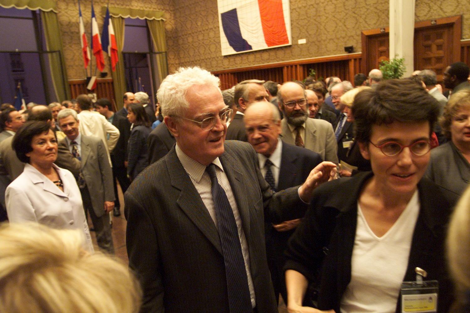 [Lionel Jospin à la mairie de Villeurbanne]