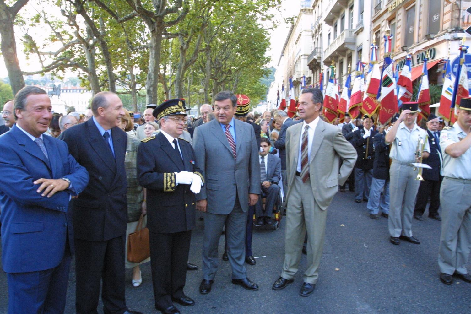 [Cérémonies pour la commémoration de la Libération de Lyon]