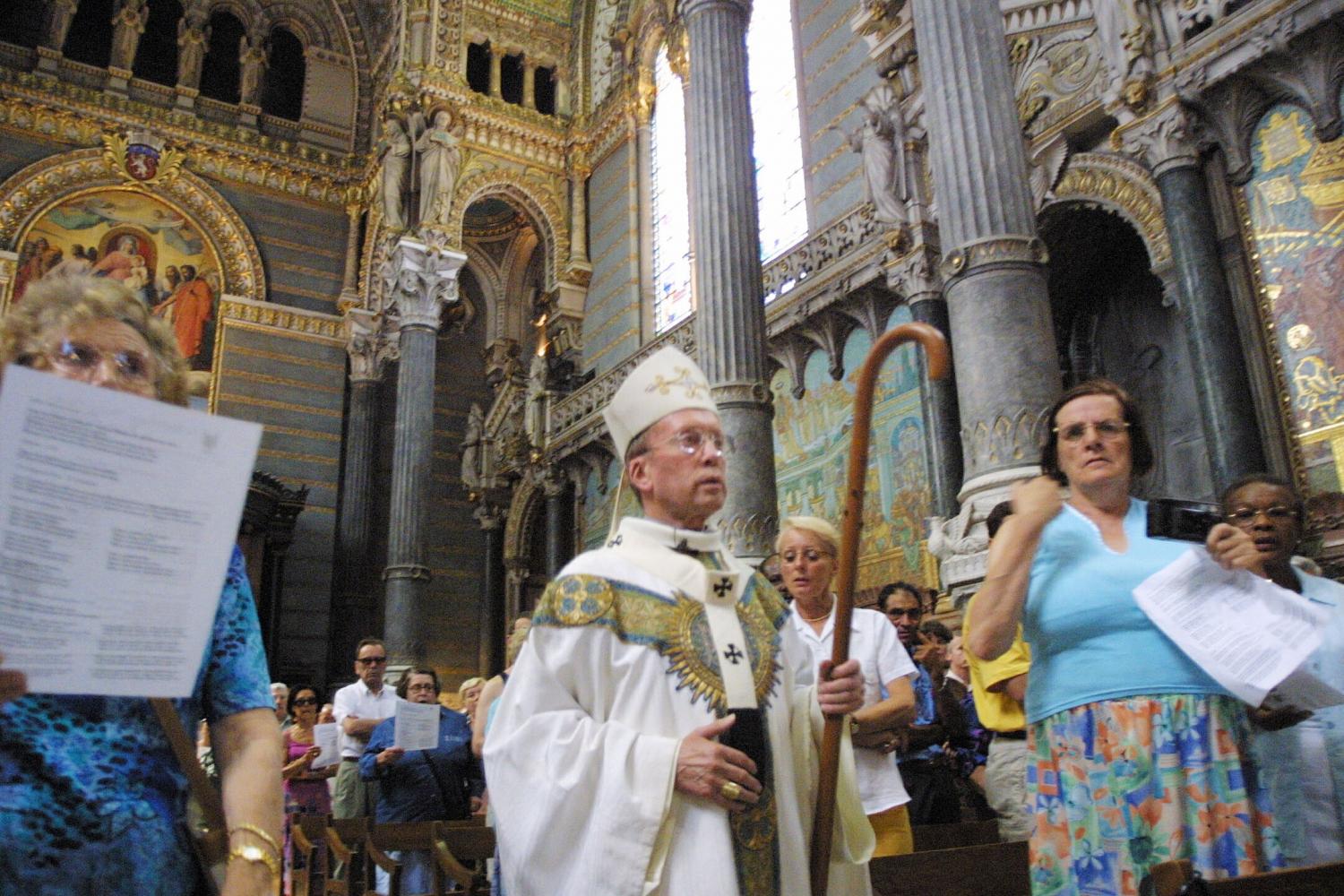 [Messe à la basilique de Fourvière]