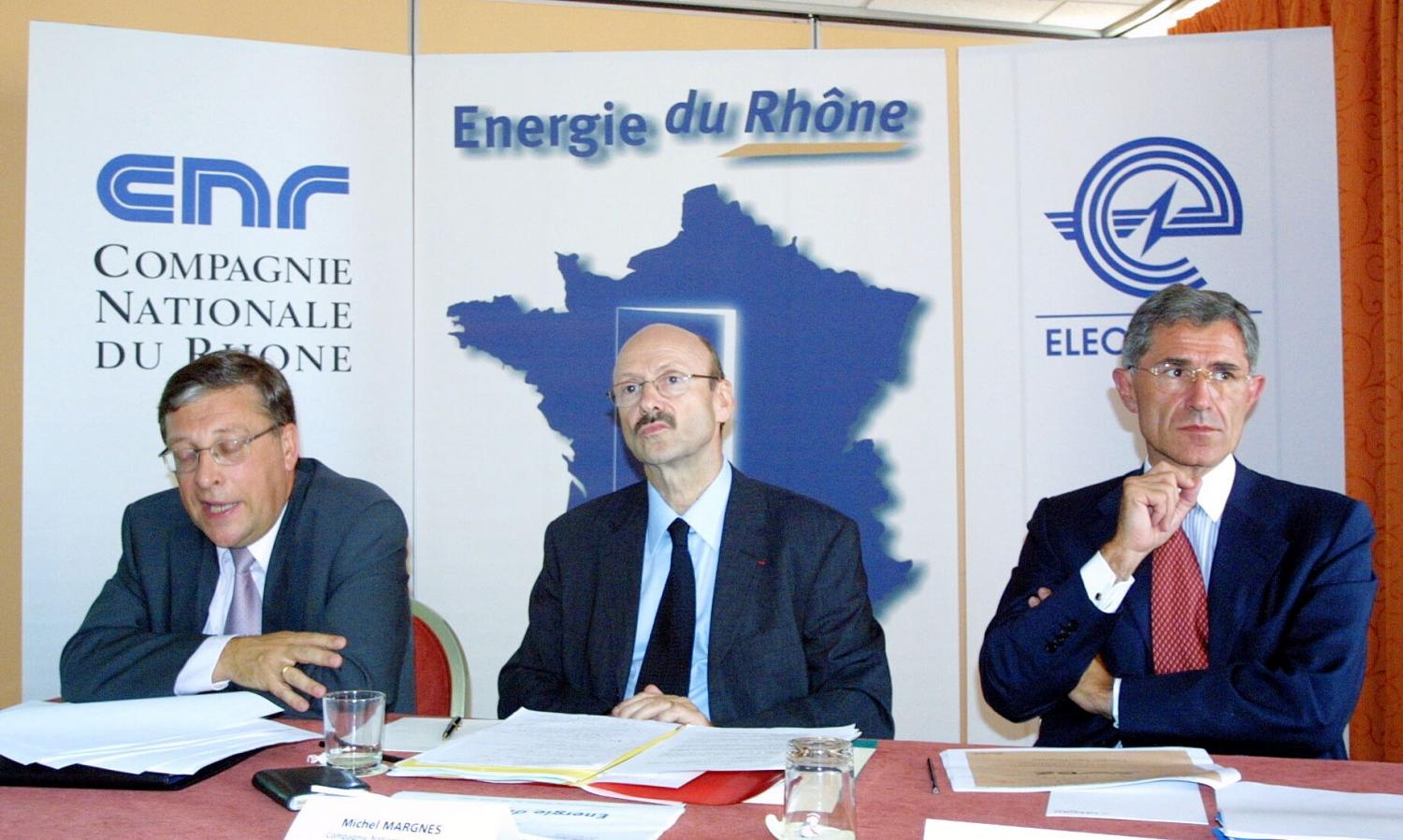 [Energie du Rhône : conférence de presse]