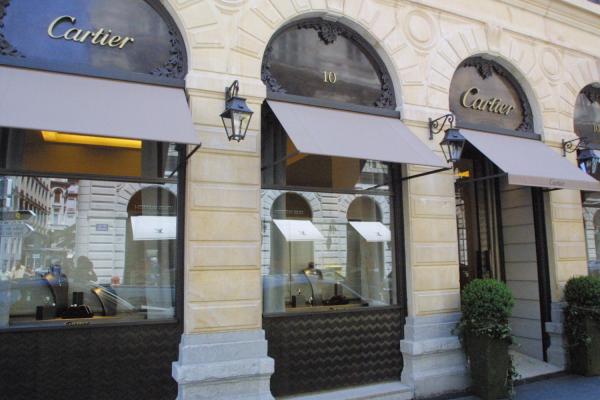 Boutique Cartier, rue Edouard-Herriot 