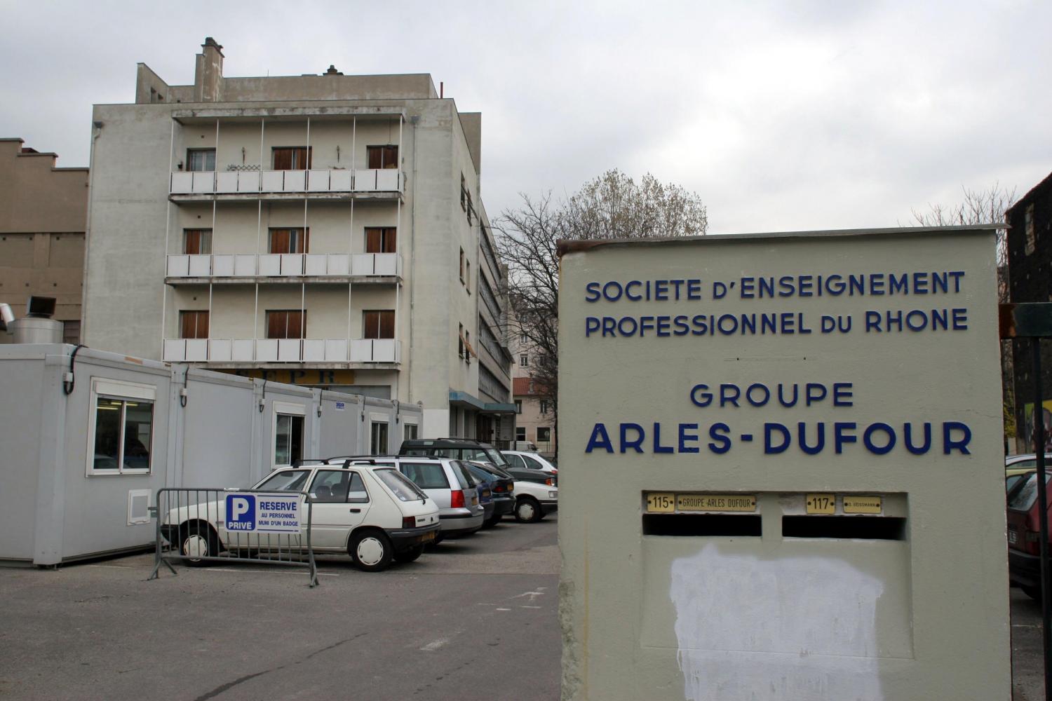 [Société d'enseignement professionnel du Rhône (SEPR) : groupe Arlès-Dufour]