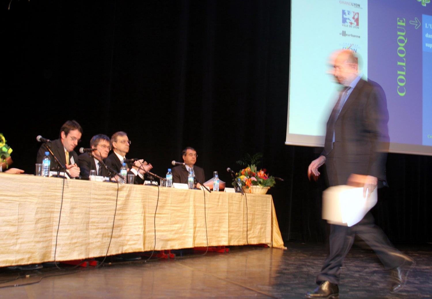 [Ouverture de la Conférence des présidents d'université à la Doua]