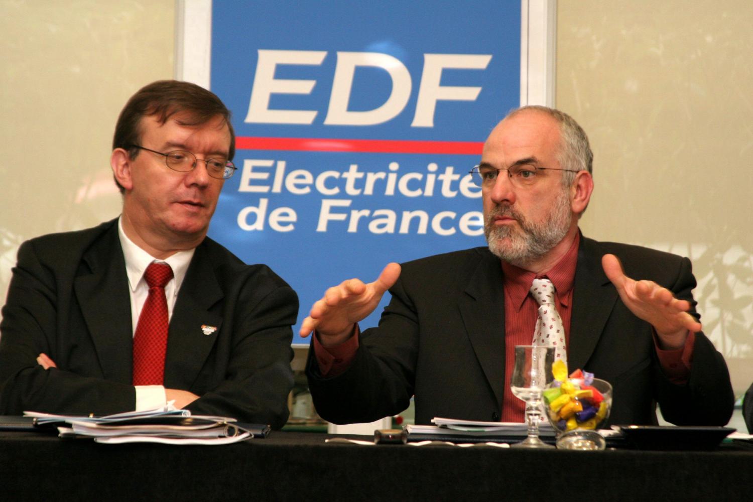 [EDF Rhône-Alpes : François Corteel et Jean-Roger Régnier]