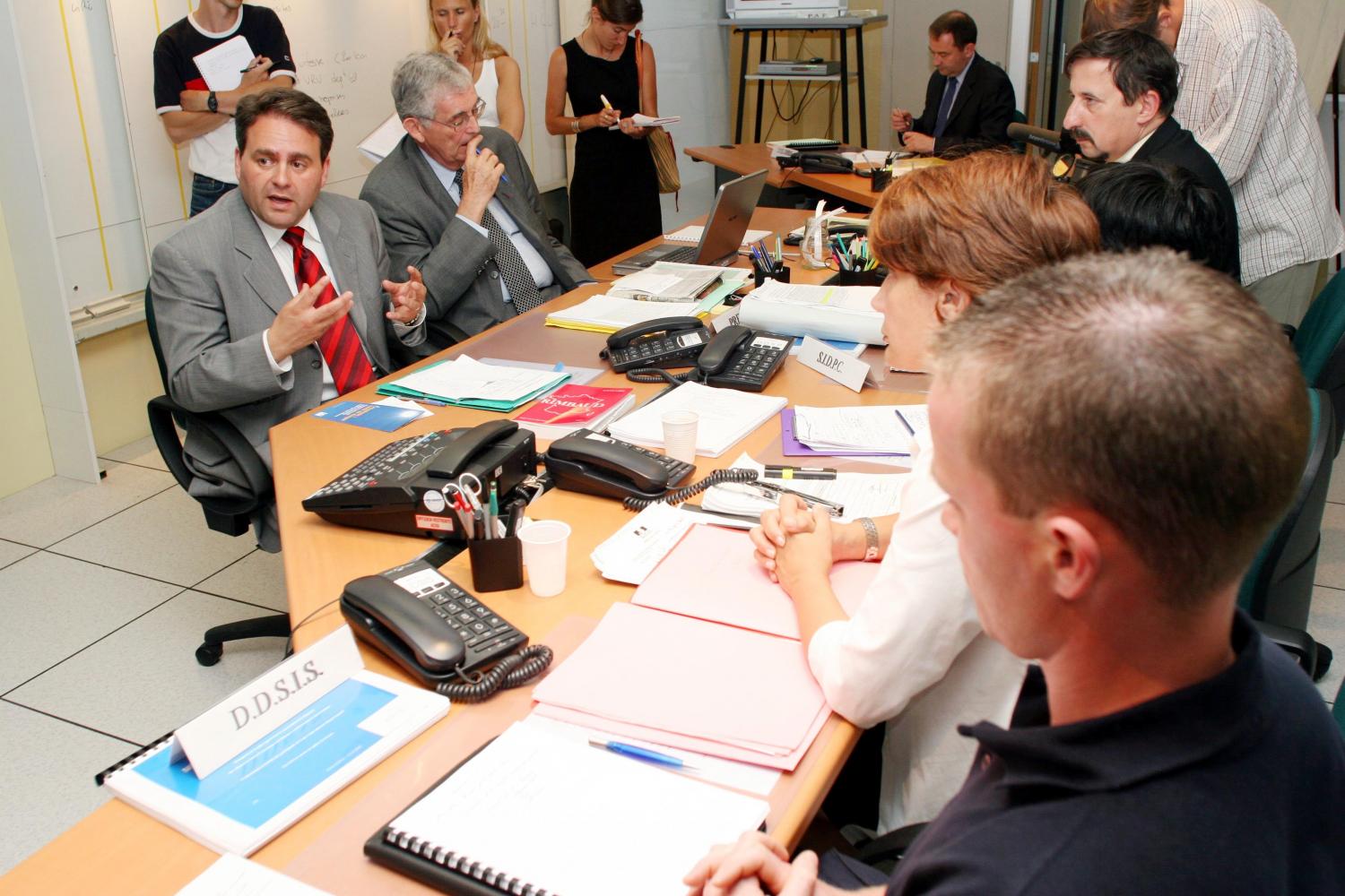 [Plan canicule dans le Rhône : Xavier Bertrand, ministre de la Santé, en visite à Lyon]