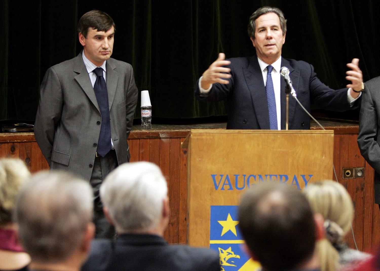 [Meeting de Jean-Louis Debré à Vaugneray]