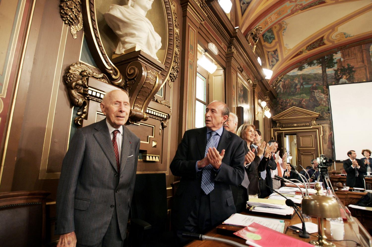 [Conseil municipal de Lyon : hommage à Félix Rollet]