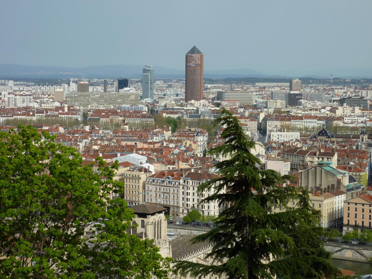 Vue du 3e arrondissement de Lyon