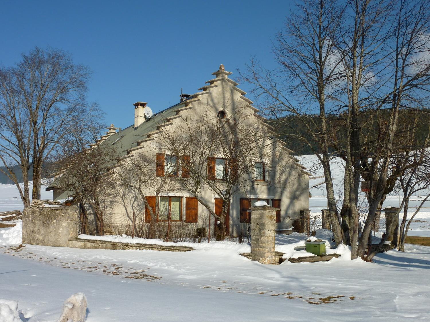 Maison typique des Quatre-Montagnes (Vercors isérois)