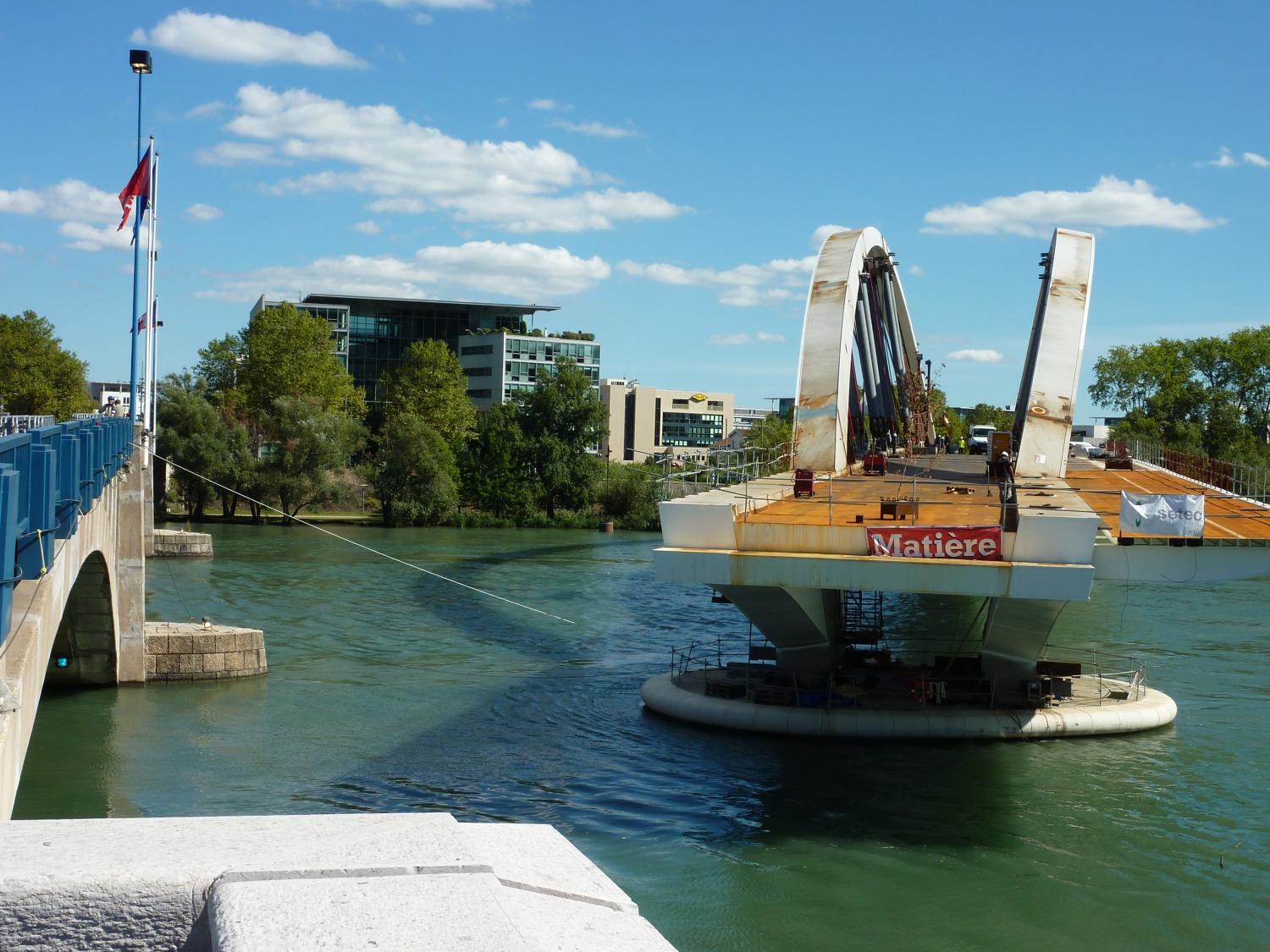 Tablier du pont Raymond-Barre