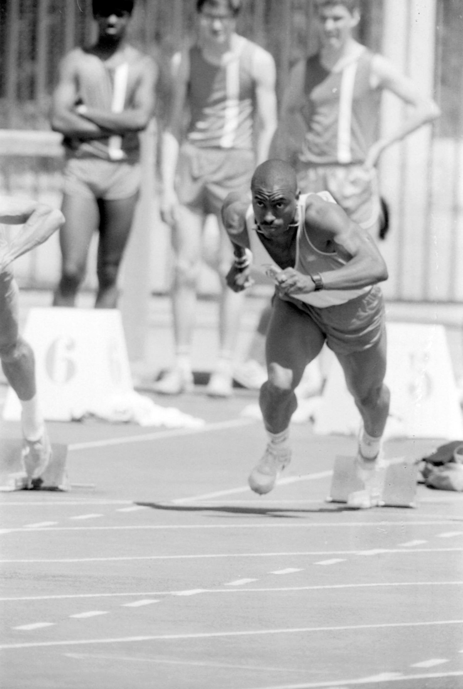 [Réunion nationale d'athlétisme à Villeurbanne]