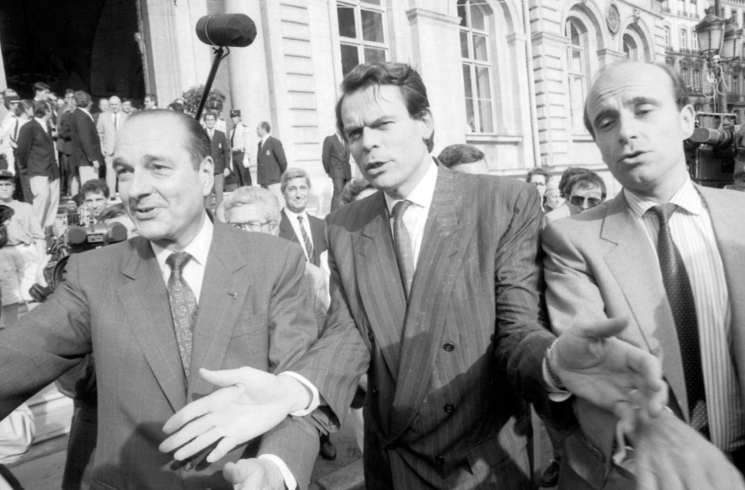 [V. Giscard d'Estaing et Jacques Chirac à Lyon]
