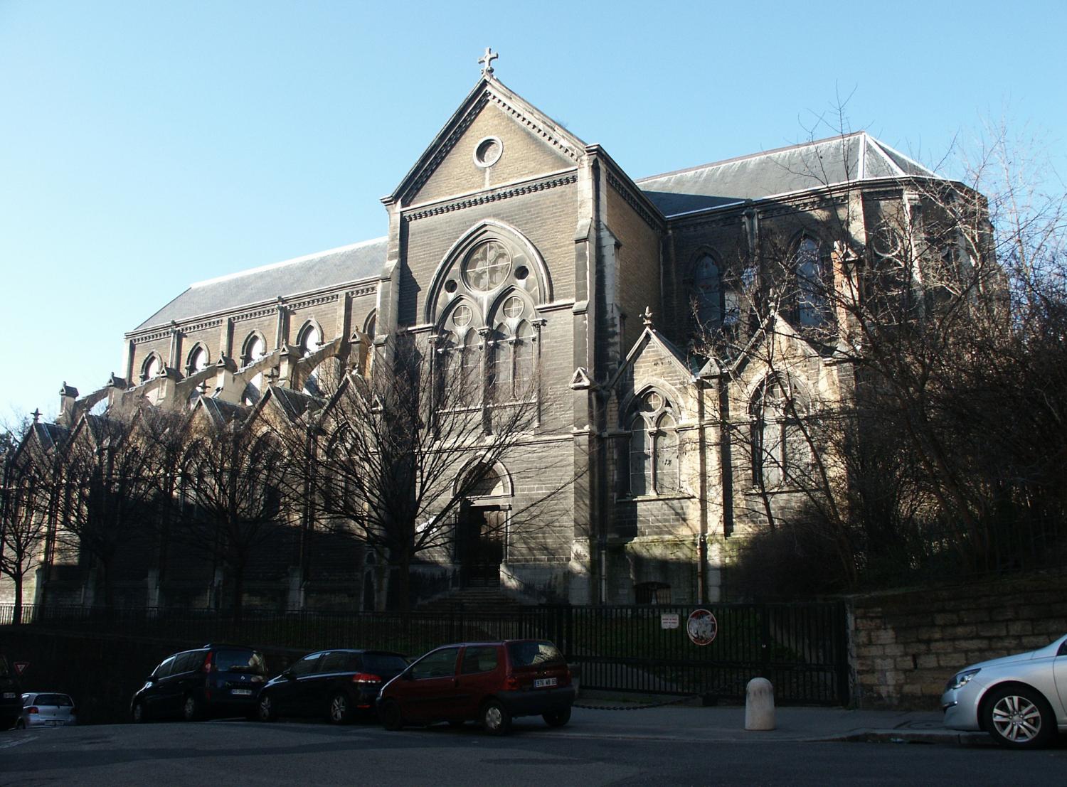 Montée Saint-Sébastien : Eglise désaffectée Saint-Bernard