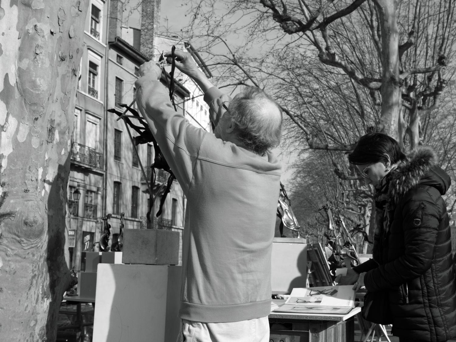 L'artiste, marché de la création