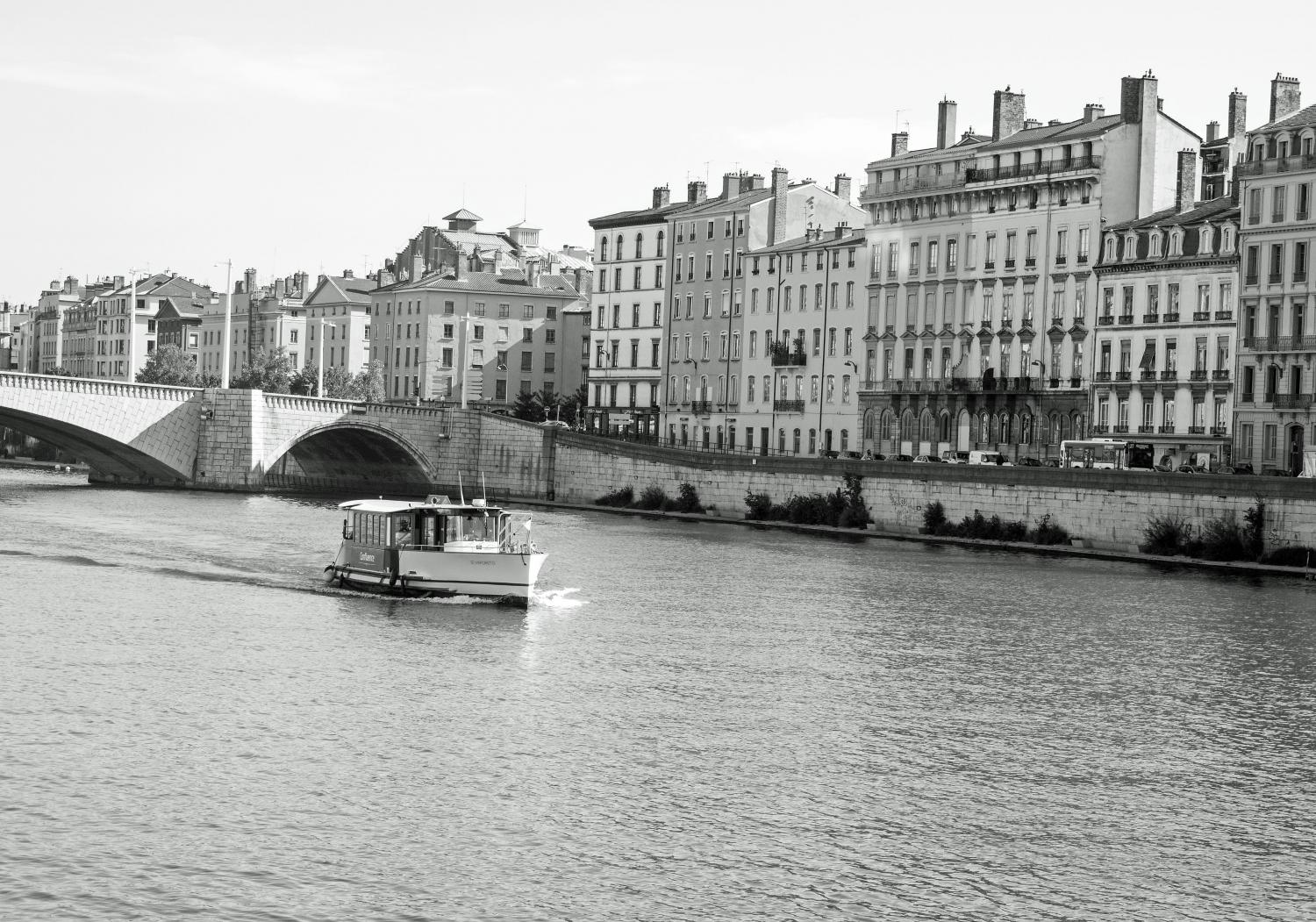 Quai Tilsitt et pont Bonaparte