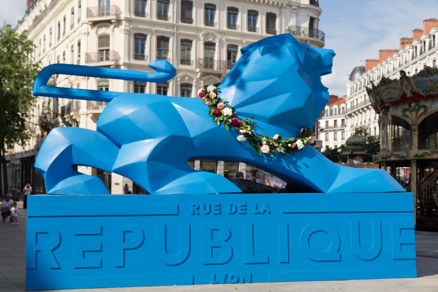 Le lion bleu de Paul Bosland (2015)