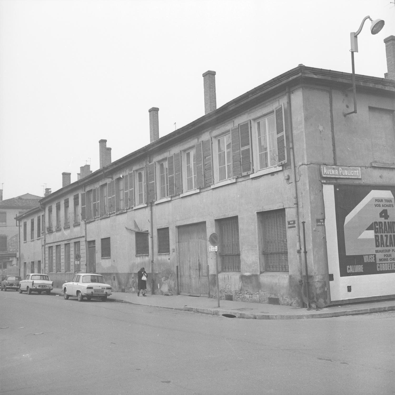 Rue L. Blanc et rue Vauban : Avant démolition