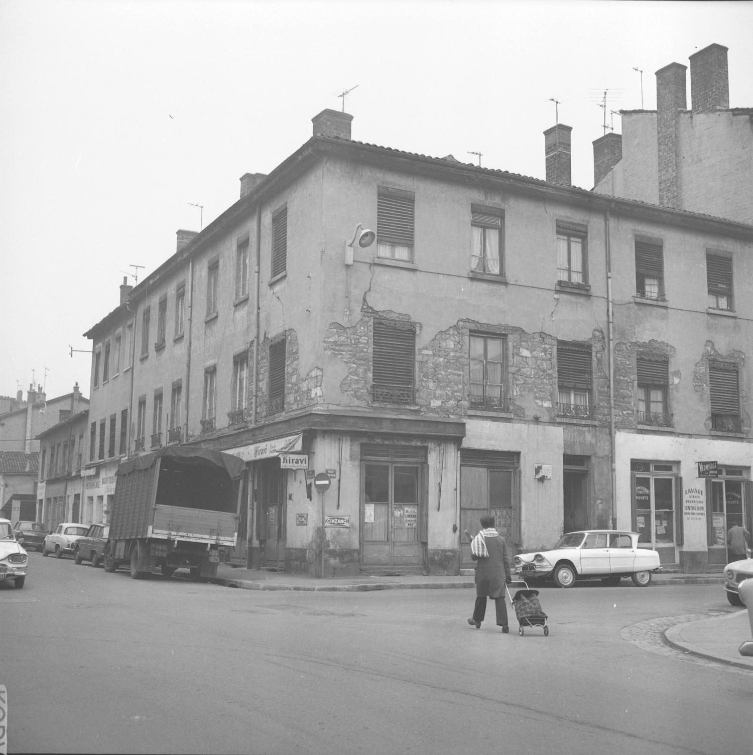 Rue L. Blanc et rue Vauban : Avant démolition