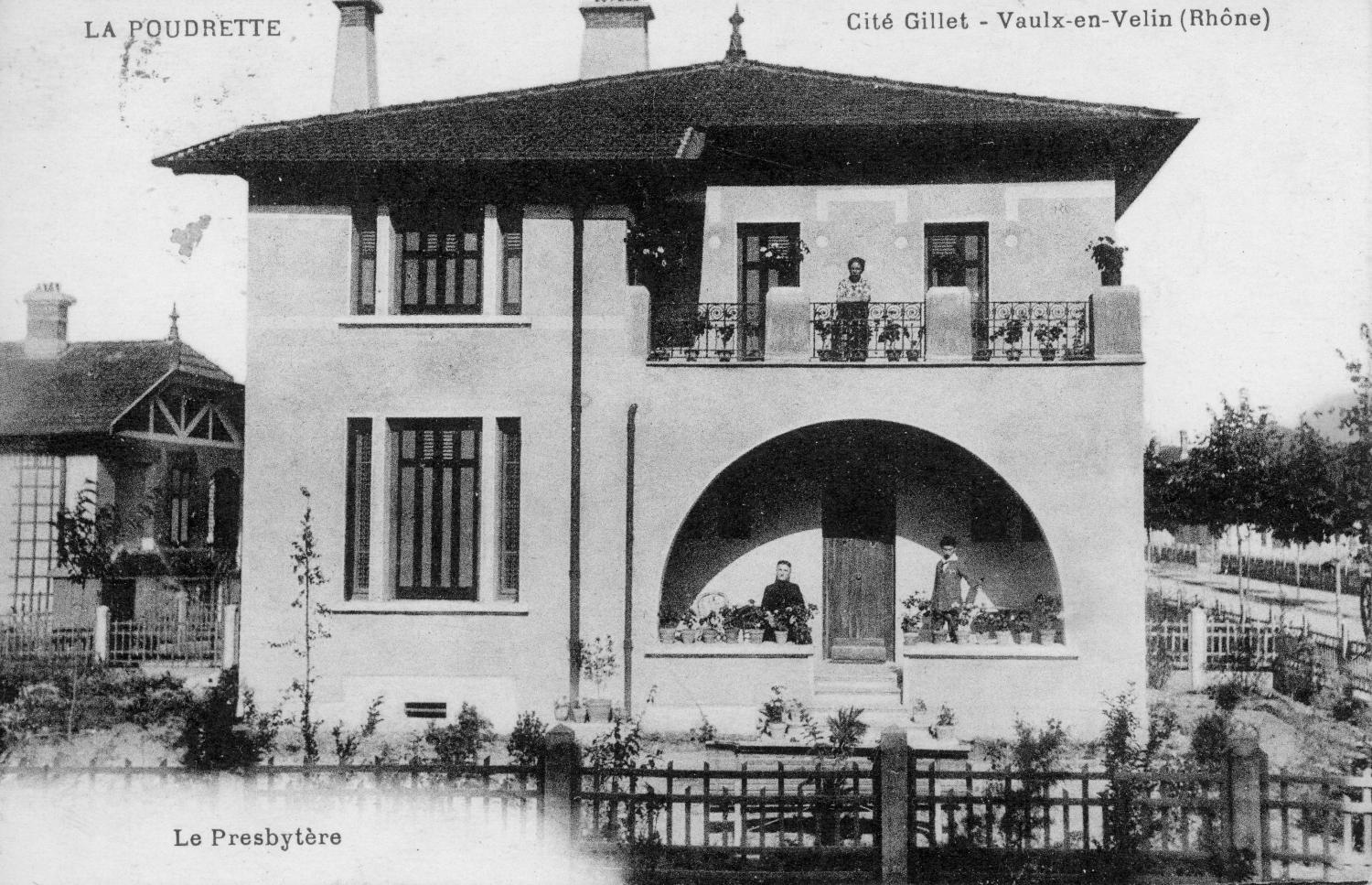 La Poudrette. Cité Gillet - Vaulx-en-Velin. Le Presbytère