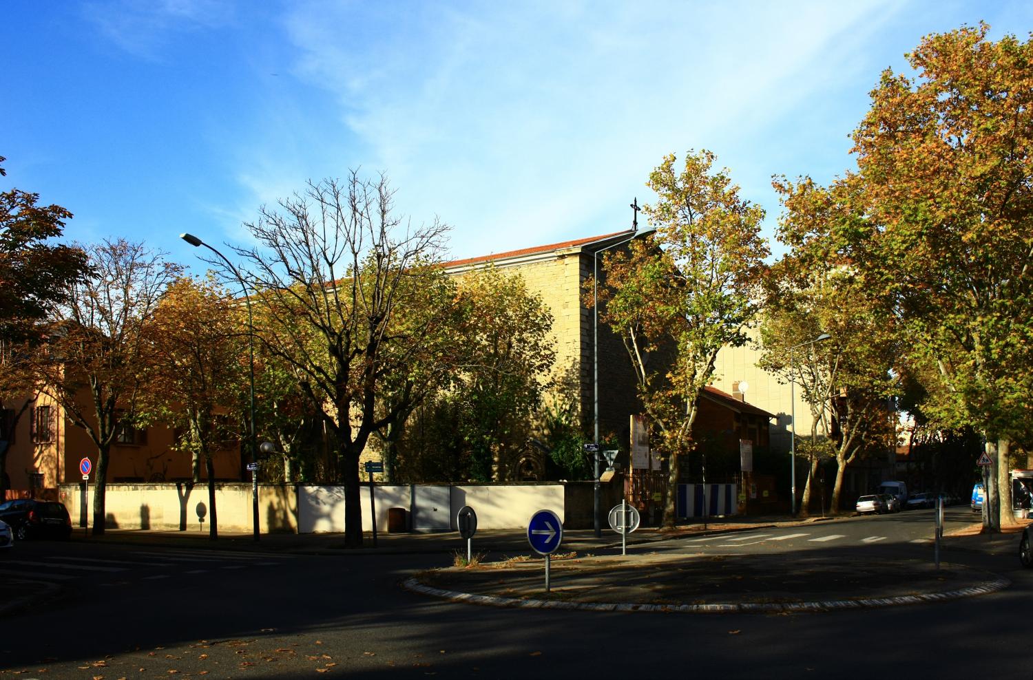 L' Eglise du Coeur immaculé de Marie au 34 de la rue Richelieu (Villeurbanne)