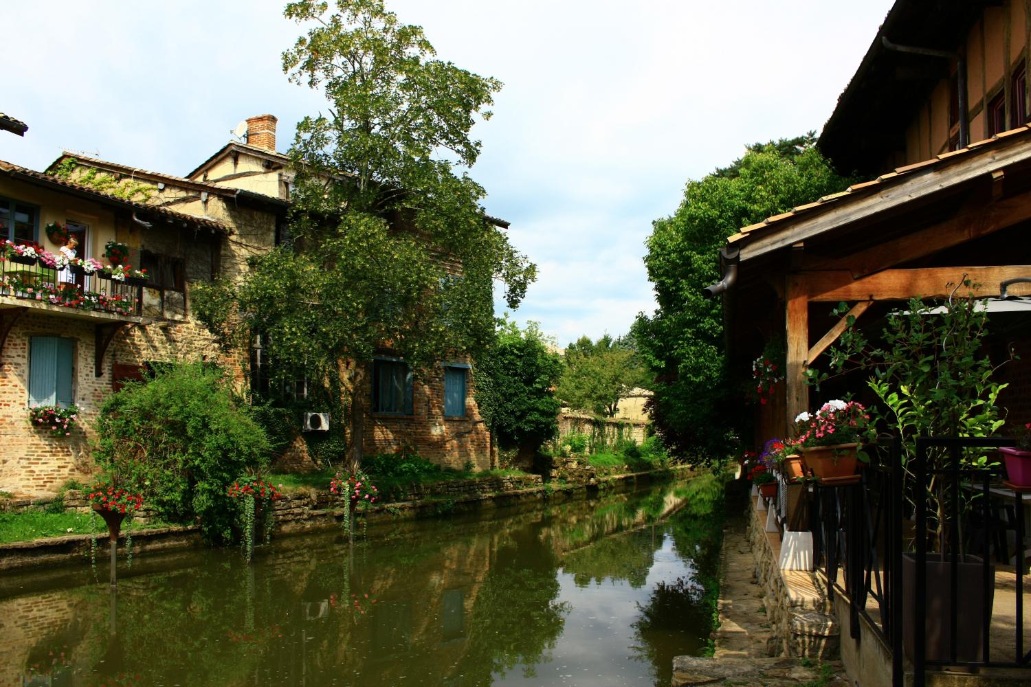 Châtillon-sur-Chalaronne, la Chalaronne