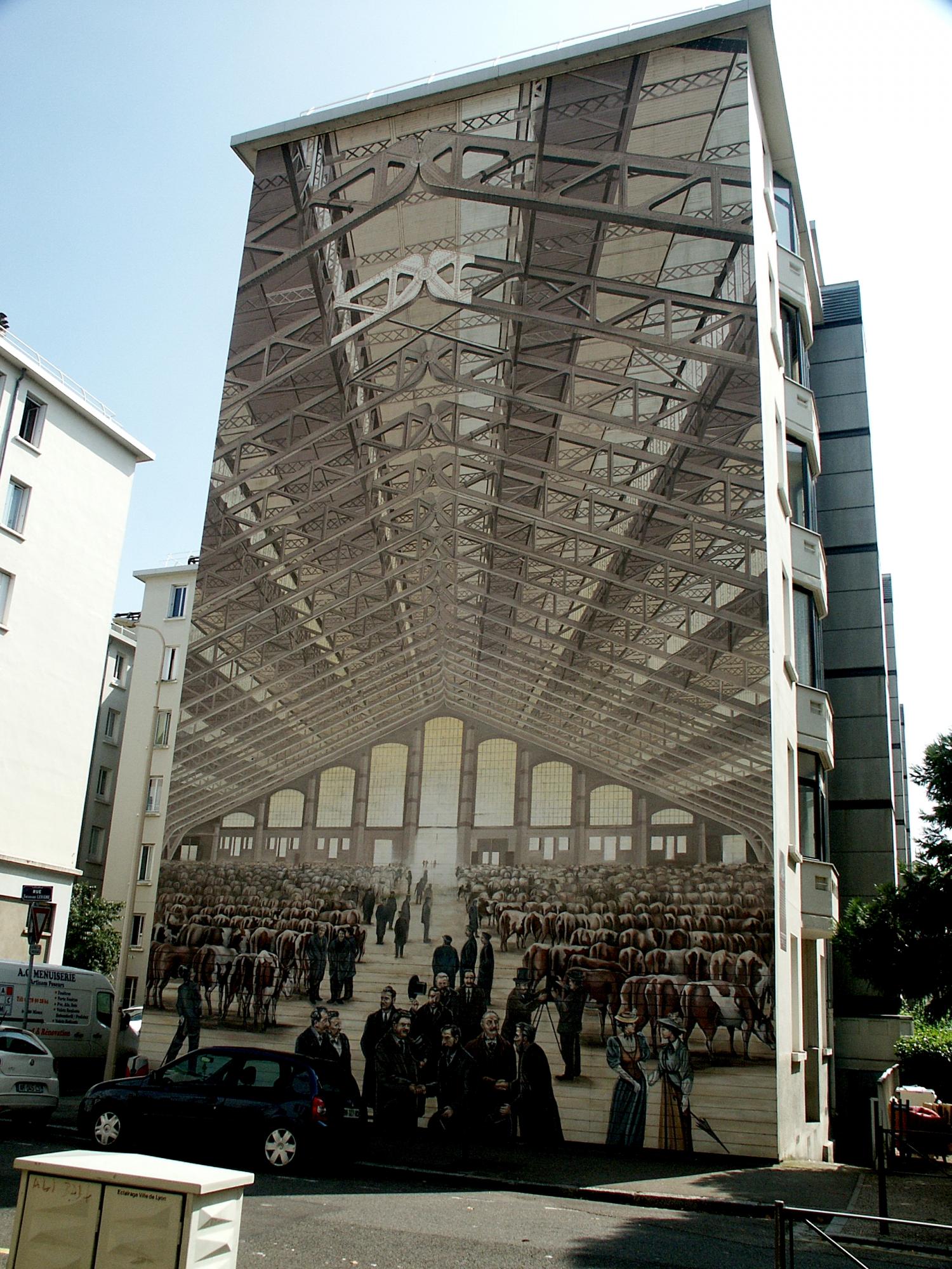 [Musée urbain Tony Garnier, Lyon 8e, abattoirs de la Mouche]