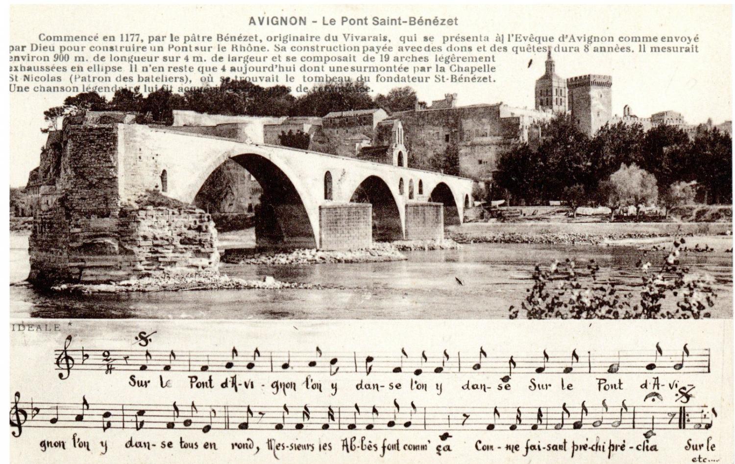 Avignon - Le Pont Saint-Bénézet