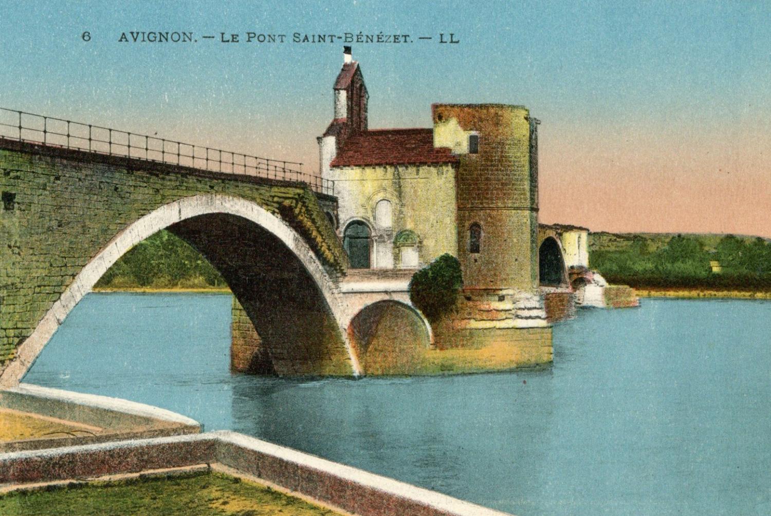 Avignon - Le Pont Saint-Bénézet.