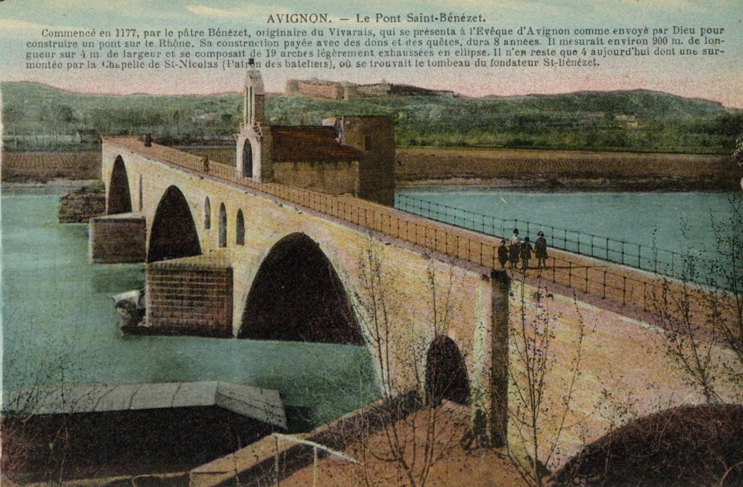 Avignon - Le Pont Saint-Bénézet