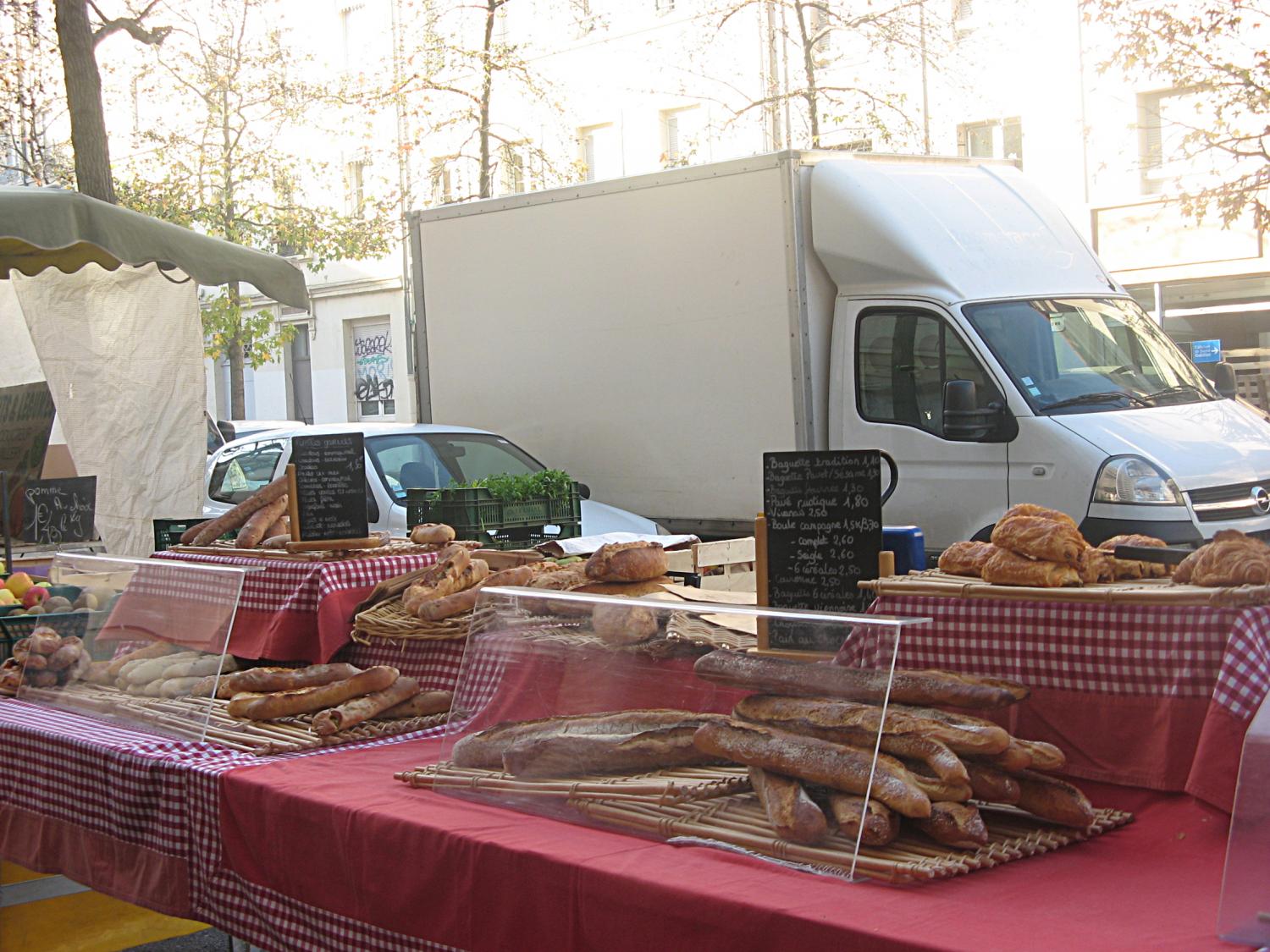 "Le marché au pain"