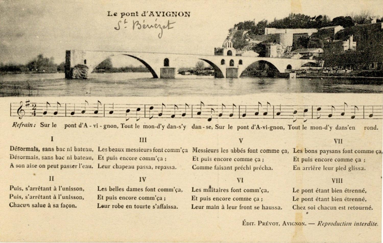 Avignon - Le Pont d'Avignon