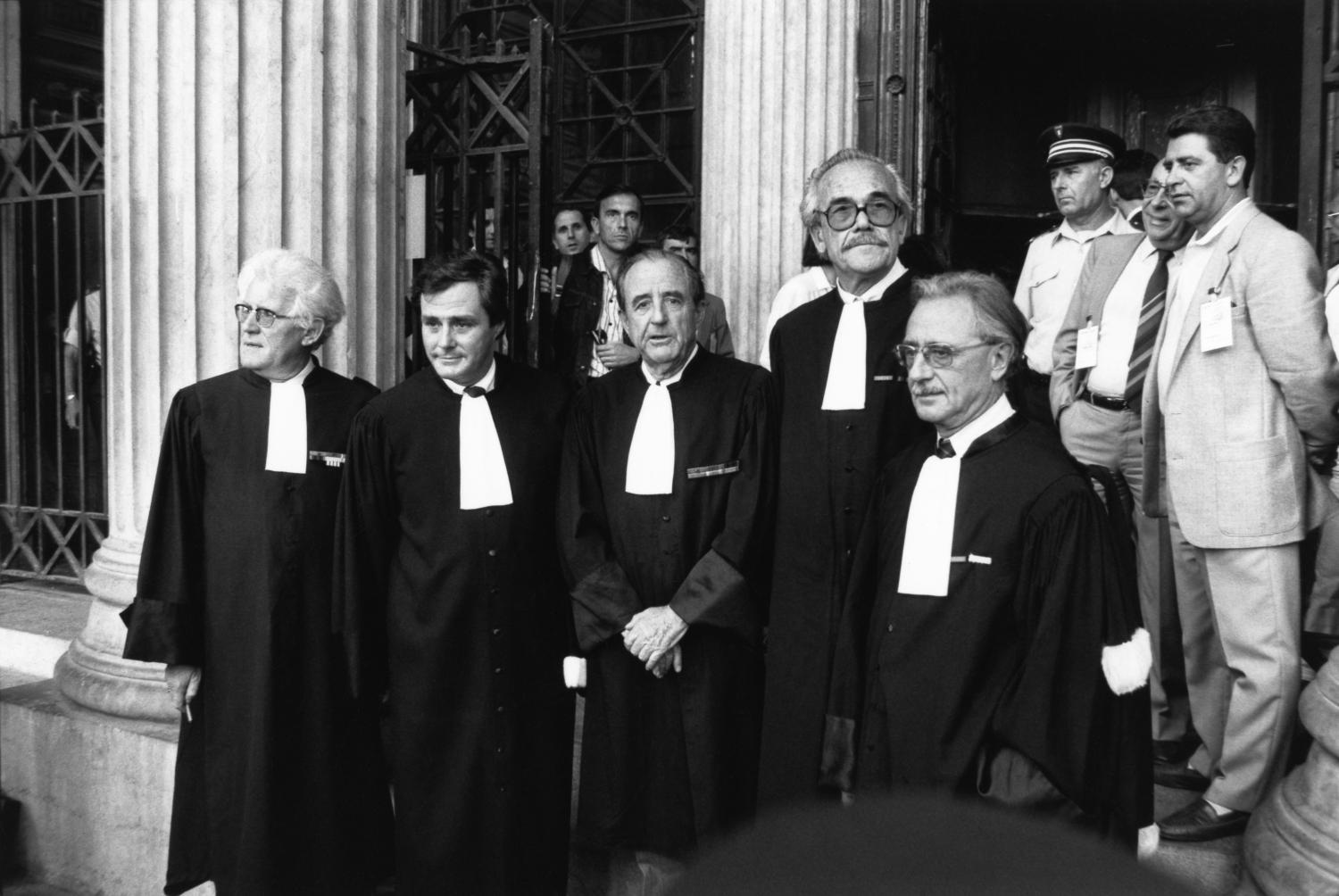 [Procès Klaus Barbie : les avocats de la partie civile]