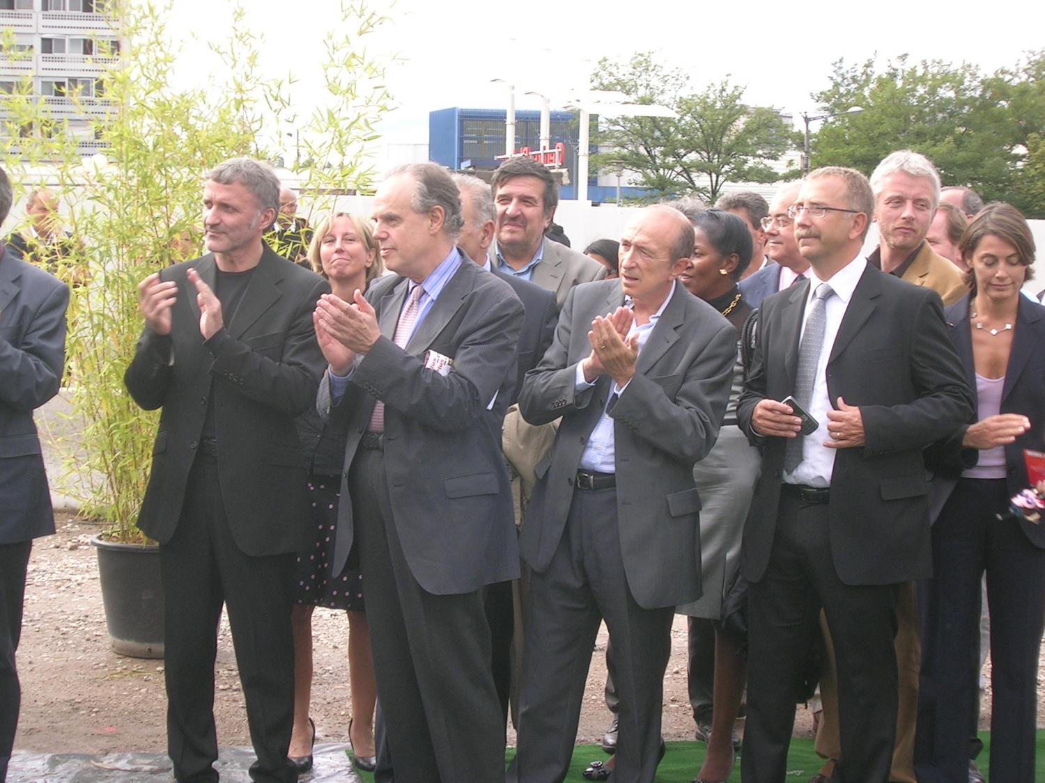 [Visite de Frédéric Mitterrand pendant les Journées du Patrimoine 2009]