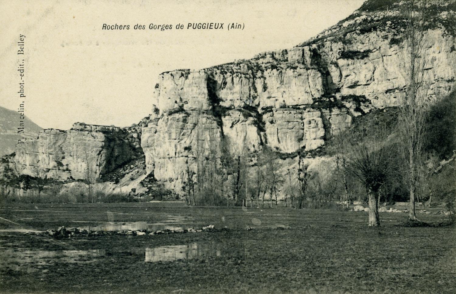 Rochers des Gorges de Puggieux (Ain)
