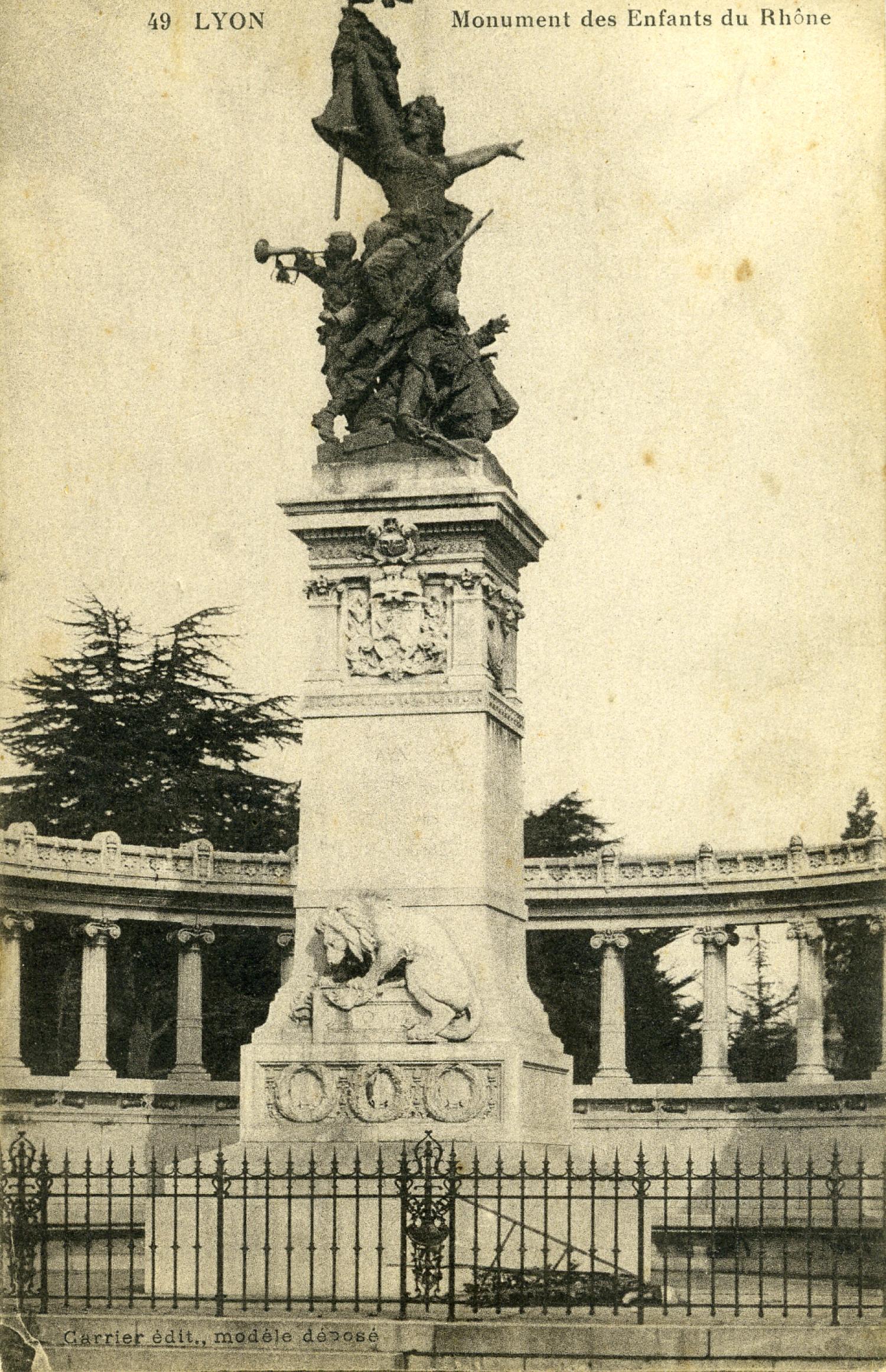 Lyon - Monument des Enfants du Rhône