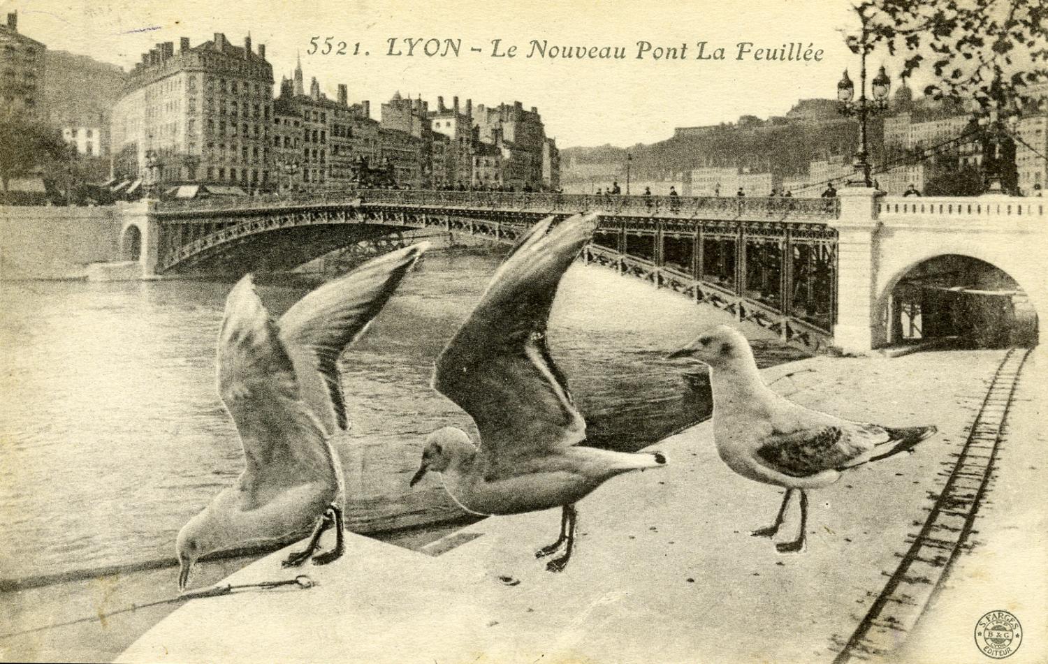 Lyon. - Le Nouveau Pont de La Feuillée