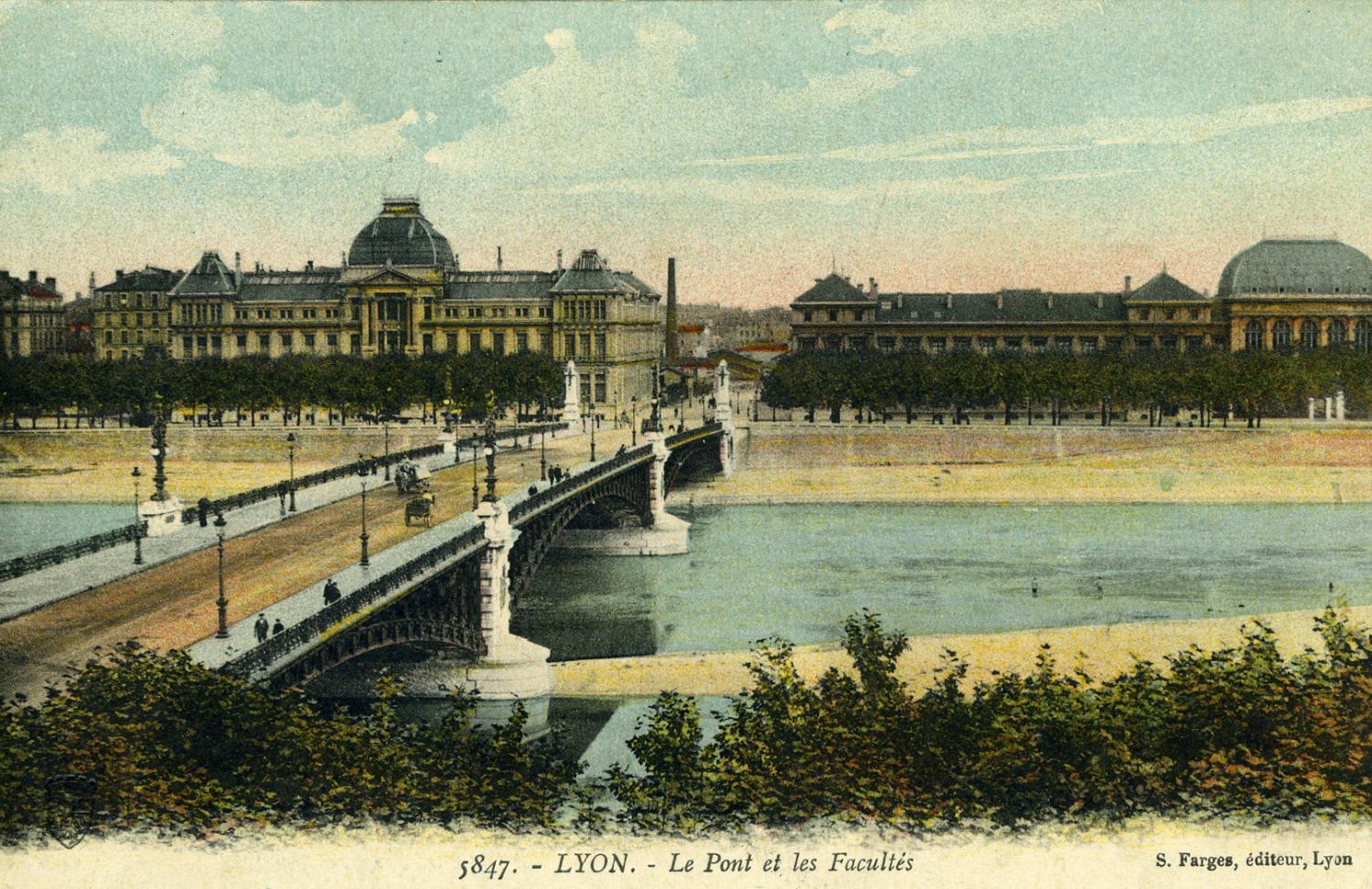 Lyon - Le Pont des Facultés