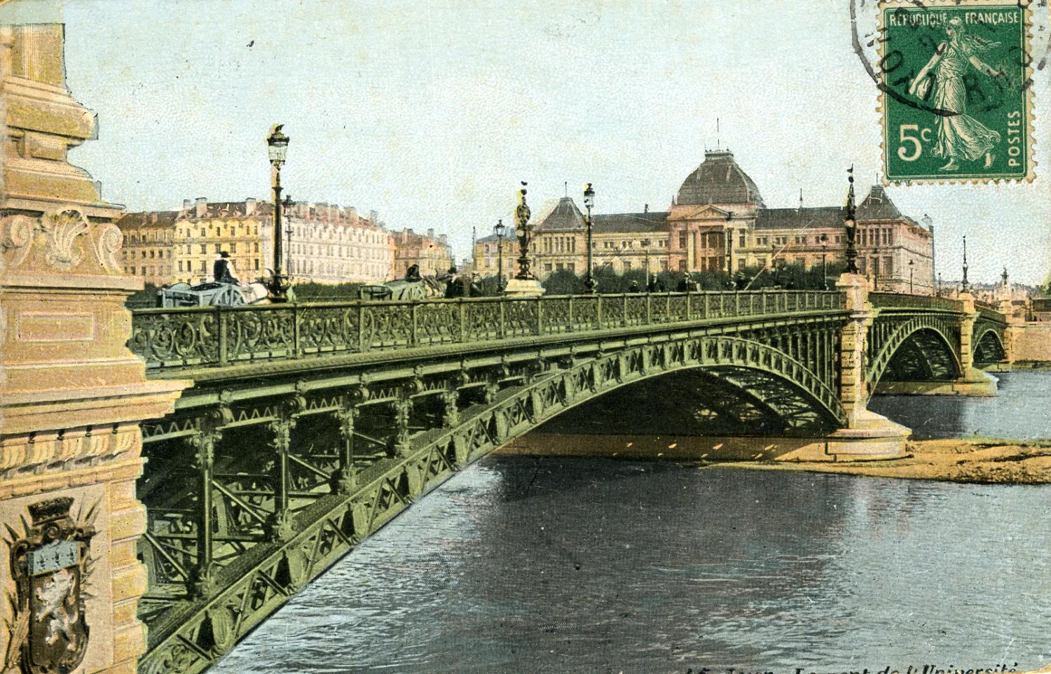 Lyon. - Le Pont de l'Université