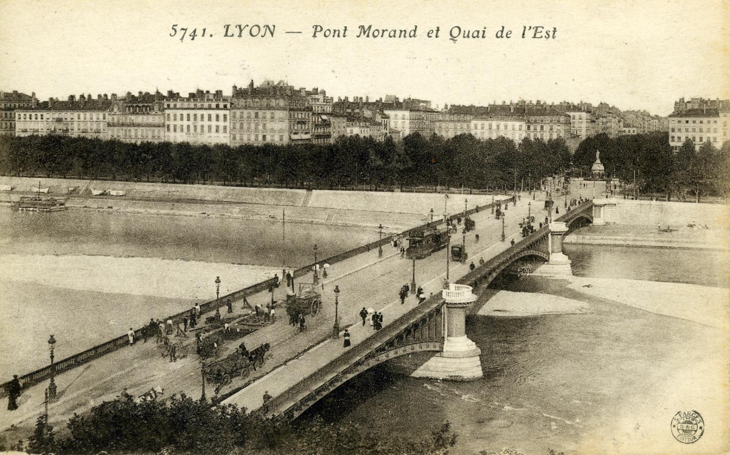 Lyon - Pont Morand et Quai de l'Est